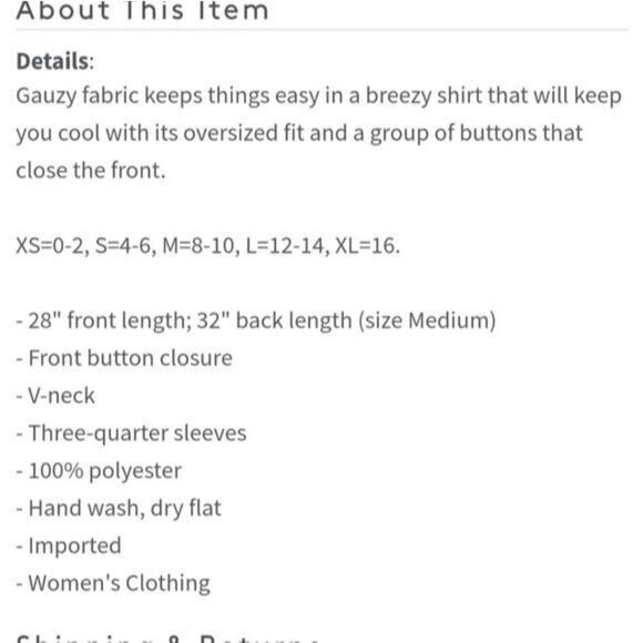 New Free People Intimately Sleepin In Sheer Shirt/Swim Cover Up - Picture 15 of 15